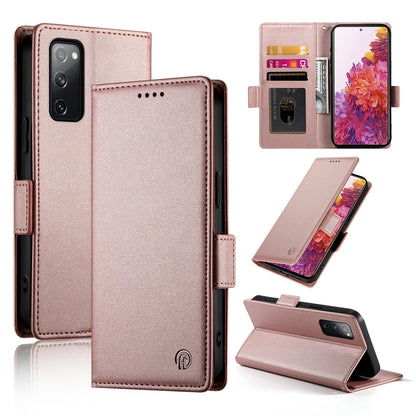 Samsung Galaxy S20 FE 5G Wallet Case - Luxury Magnetic PU Leather Flip Cover with Card Slots, Stand & Shockproof Protection
