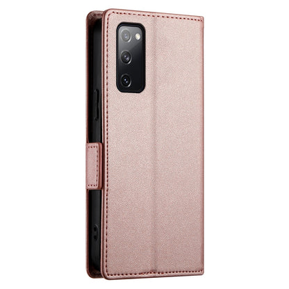 Samsung Galaxy S20 FE 5G Wallet Case - Luxury Magnetic PU Leather Flip Cover with Card Slots, Stand & Shockproof Protection