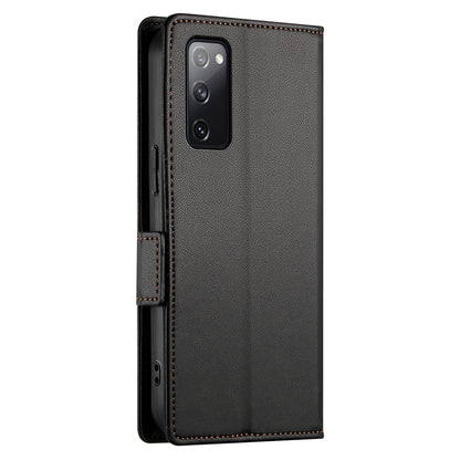 Samsung Galaxy S20 FE 5G Wallet Case - Luxury Magnetic PU Leather Flip Cover with Card Slots, Stand & Shockproof Protection