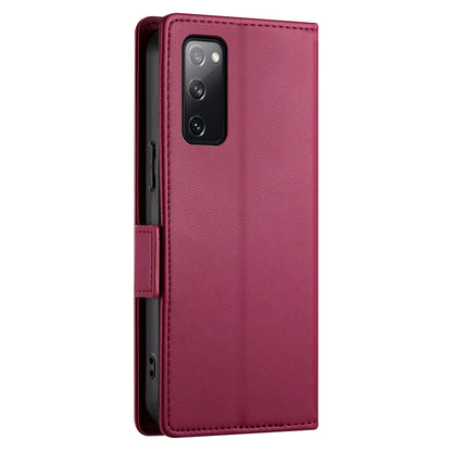 Samsung Galaxy S20 FE 5G Wallet Case - Luxury Magnetic PU Leather Flip Cover with Card Slots, Stand & Shockproof Protection
