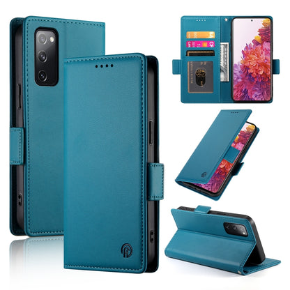Samsung Galaxy S20 FE 5G Wallet Case - Luxury Magnetic PU Leather Flip Cover with Card Slots, Stand & Shockproof Protection
