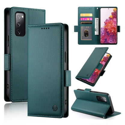 Samsung Galaxy S20 FE 5G Wallet Case - Luxury Magnetic PU Leather Flip Cover with Card Slots, Stand & Shockproof Protection