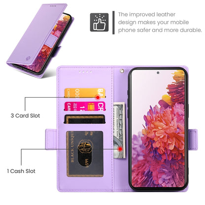 Samsung Galaxy S20 FE 5G Wallet Case - Luxury Magnetic PU Leather Flip Cover with Card Slots, Stand & Shockproof Protection