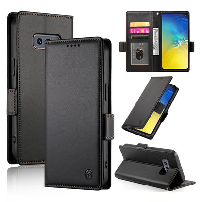 Samsung Galaxy S10e Wallet Case - Luxury Magnetic PU Leather Flip Cover with Card Slots, Stand & Shockproof Protection