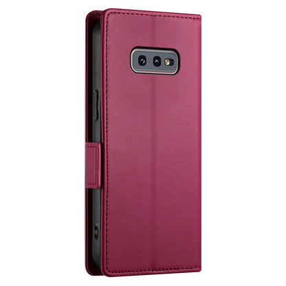 Samsung Galaxy S10e Wallet Case - Luxury Magnetic PU Leather Flip Cover with Card Slots, Stand & Shockproof Protection
