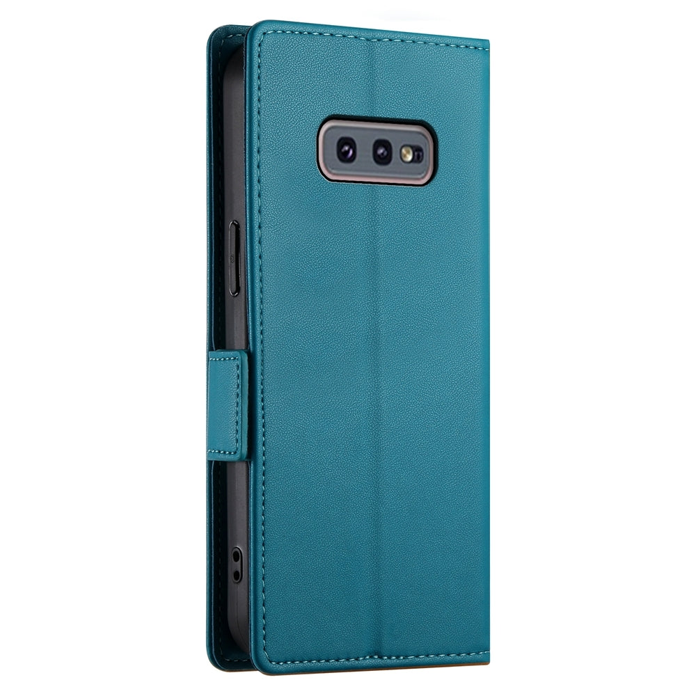 Samsung Galaxy S10e Wallet Case - Luxury Magnetic PU Leather Flip Cover with Card Slots, Stand & Shockproof Protection