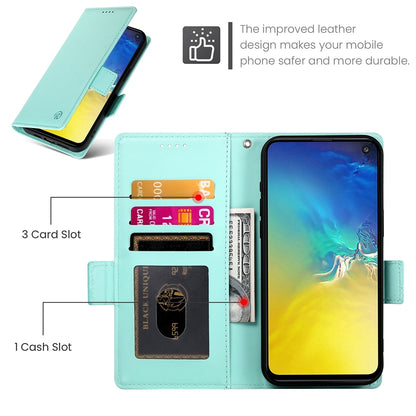 Samsung Galaxy S10e Wallet Case - Luxury Magnetic PU Leather Flip Cover with Card Slots, Stand & Shockproof Protection
