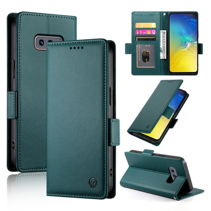 Samsung Galaxy S10e Wallet Case - Luxury Magnetic PU Leather Flip Cover with Card Slots, Stand & Shockproof Protection