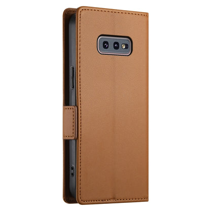 Samsung Galaxy S10e Wallet Case - Luxury Magnetic PU Leather Flip Cover with Card Slots, Stand & Shockproof Protection