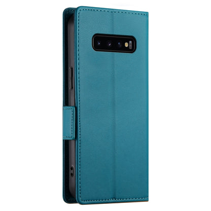 Samsung Galaxy S10+ Wallet Case - Luxury Magnetic PU Leather Flip Cover with Card Slots, Stand & Shockproof Protection