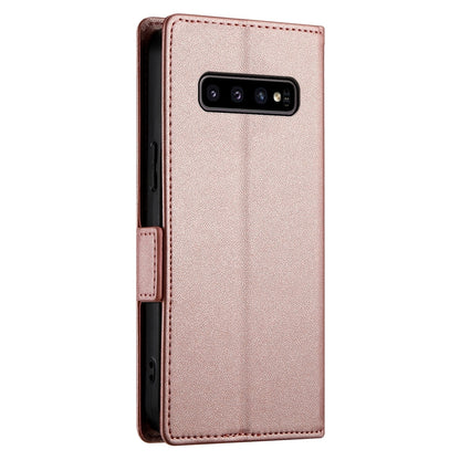 Samsung Galaxy S10 Wallet Case - Luxury Magnetic PU Leather Flip Cover with Card Slots, Stand & Shockproof Protection