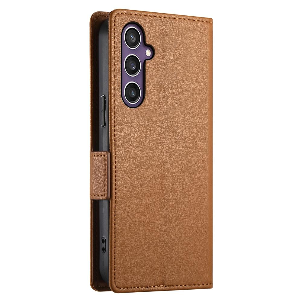Samsung Galaxy S25 5G Wallet Case - Luxury Magnetic PU Leather Flip Cover with Card Slots, Stand & Shockproof Protection
