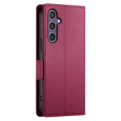 Samsung Galaxy S25+ 5G Wallet Case - Luxury Magnetic PU Leather Flip Cover with Card Slots, Stand & Shockproof Protection
