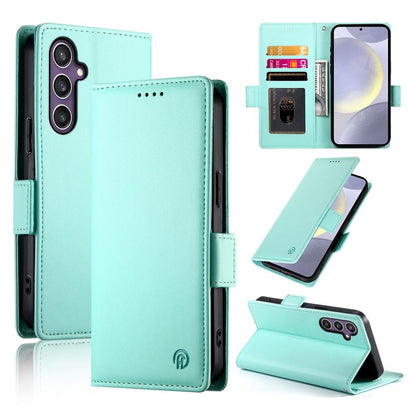 Samsung Galaxy S25+ 5G Wallet Case - Luxury Magnetic PU Leather Flip Cover with Card Slots, Stand & Shockproof Protection