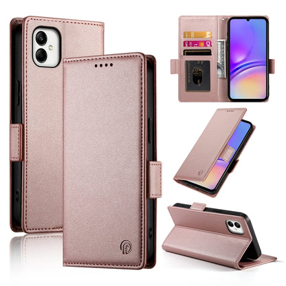 Samsung Galaxy A05 Wallet Case - Luxury Magnetic PU Leather Flip Cover with Card Slots, Stand & Shockproof Protection