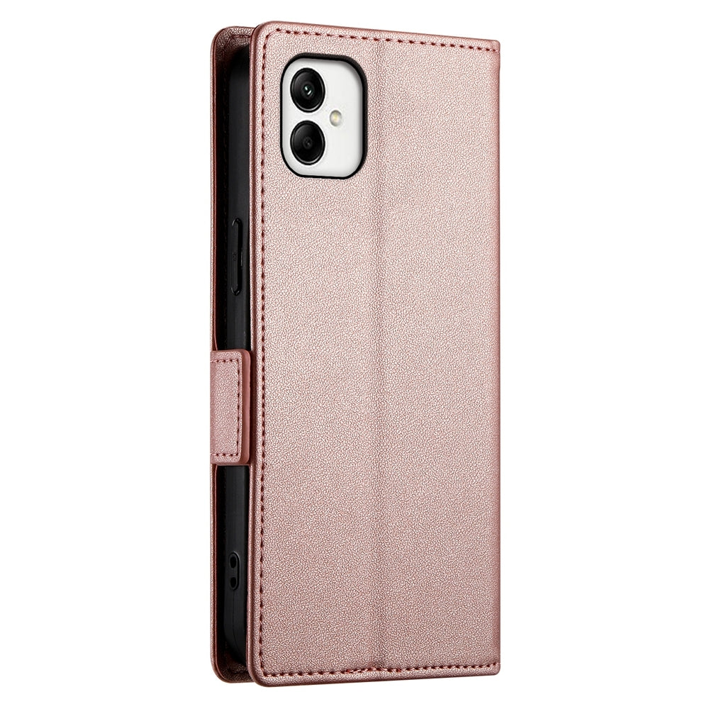 Samsung Galaxy A05 Wallet Case - Luxury Magnetic PU Leather Flip Cover with Card Slots, Stand & Shockproof Protection