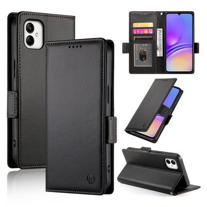 Samsung Galaxy A05 Wallet Case - Luxury Magnetic PU Leather Flip Cover with Card Slots, Stand & Shockproof Protection
