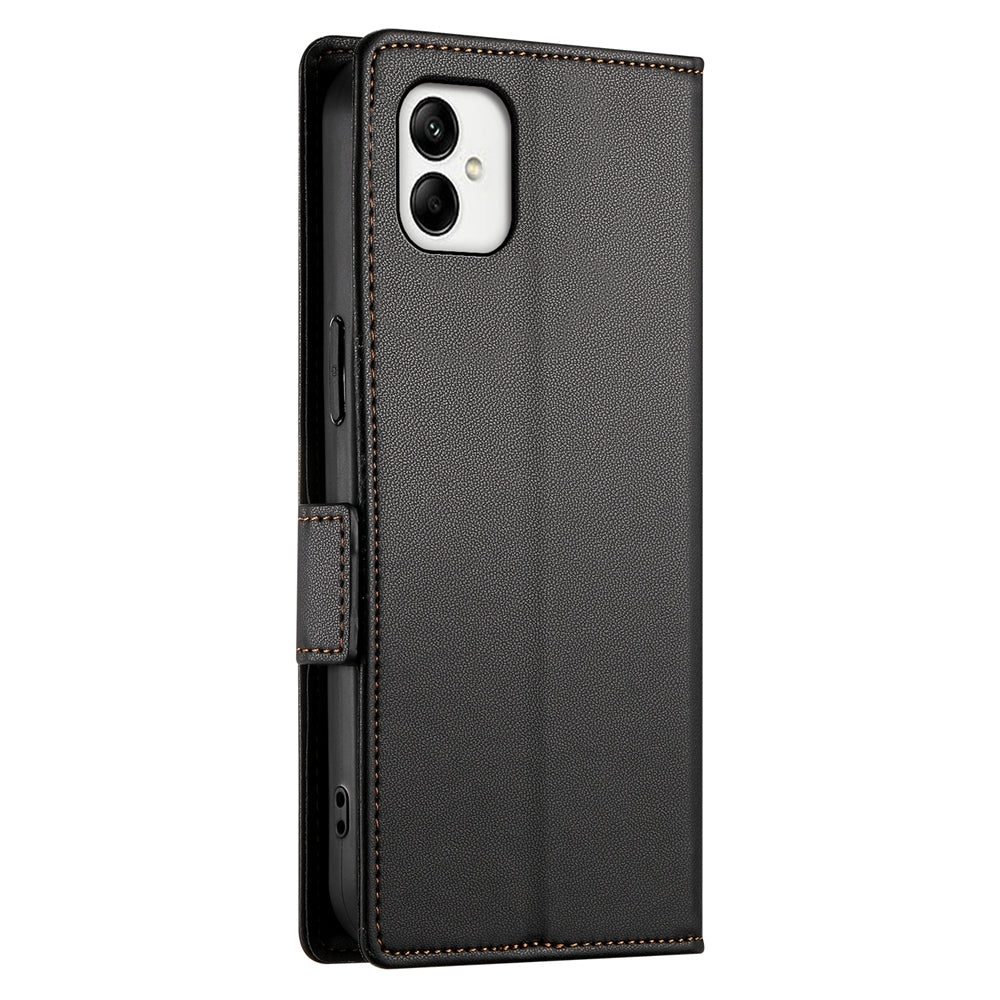 Samsung Galaxy A05 Wallet Case - Luxury Magnetic PU Leather Flip Cover with Card Slots, Stand & Shockproof Protection