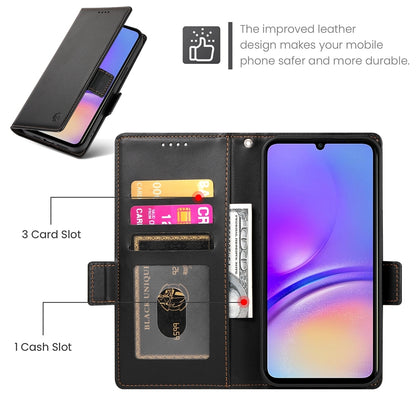 Samsung Galaxy A05 Wallet Case - Luxury Magnetic PU Leather Flip Cover with Card Slots, Stand & Shockproof Protection