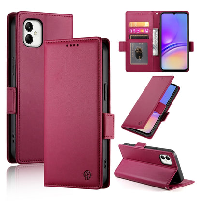 Samsung Galaxy A05 Wallet Case - Luxury Magnetic PU Leather Flip Cover with Card Slots, Stand & Shockproof Protection