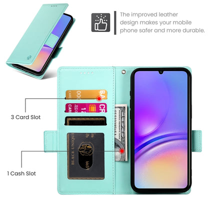 Samsung Galaxy A05 Wallet Case - Luxury Magnetic PU Leather Flip Cover with Card Slots, Stand & Shockproof Protection