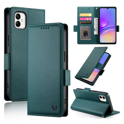 Samsung Galaxy A05 Wallet Case - Luxury Magnetic PU Leather Flip Cover with Card Slots, Stand & Shockproof Protection