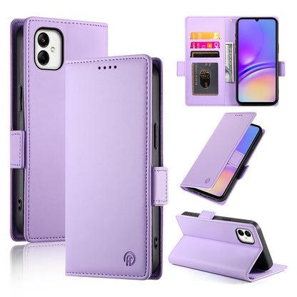 Samsung Galaxy A05 Wallet Case - Luxury Magnetic PU Leather Flip Cover with Card Slots, Stand & Shockproof Protection