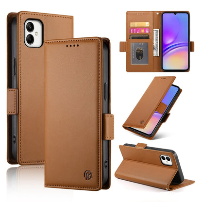 Samsung Galaxy A05 Wallet Case - Luxury Magnetic PU Leather Flip Cover with Card Slots, Stand & Shockproof Protection