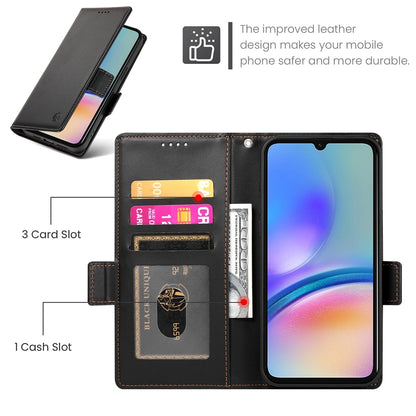 Samsung Galaxy A05s Wallet Case - Luxury Magnetic PU Leather Flip Cover with Card Slots, Stand & Shockproof Protection