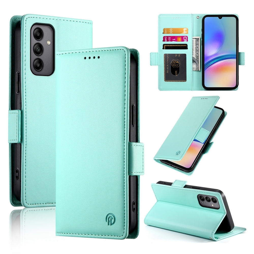 Samsung Galaxy A05s Wallet Case - Luxury Magnetic PU Leather Flip Cover with Card Slots, Stand & Shockproof Protection