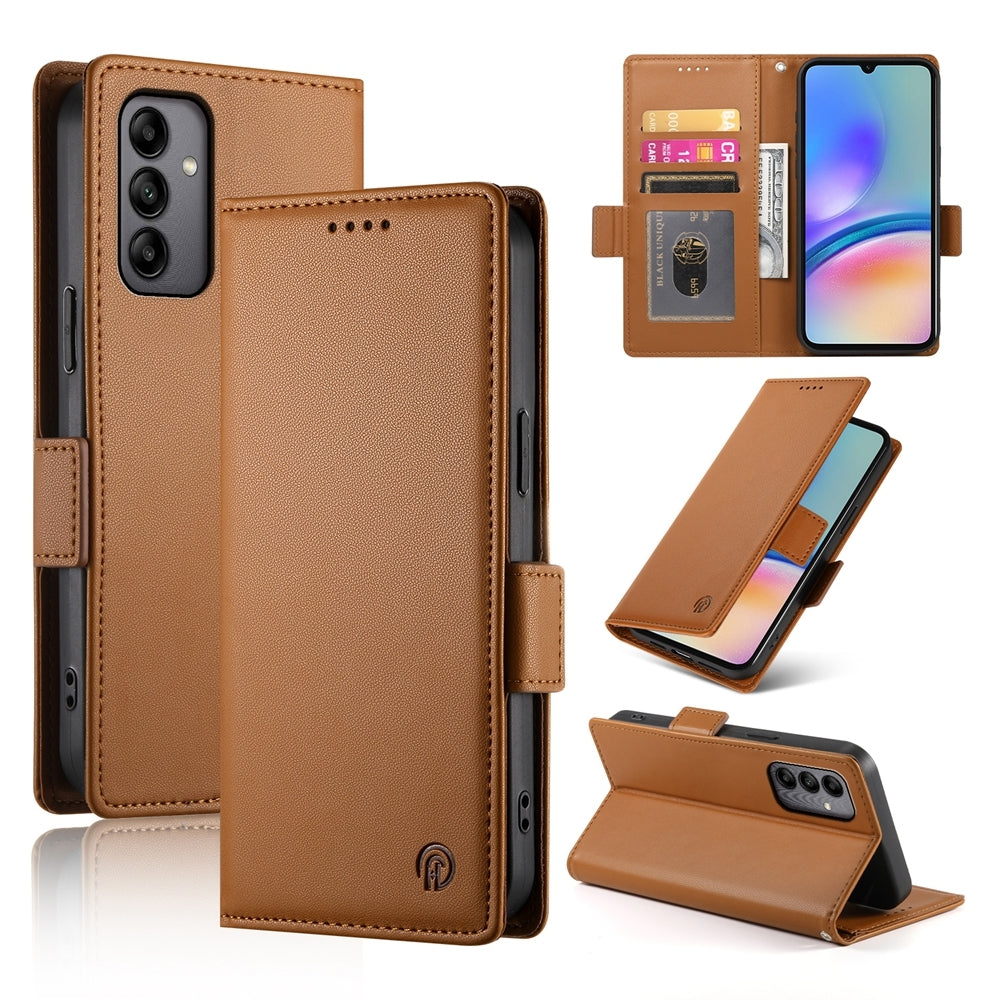 Samsung Galaxy A05s Wallet Case - Luxury Magnetic PU Leather Flip Cover with Card Slots, Stand & Shockproof Protection