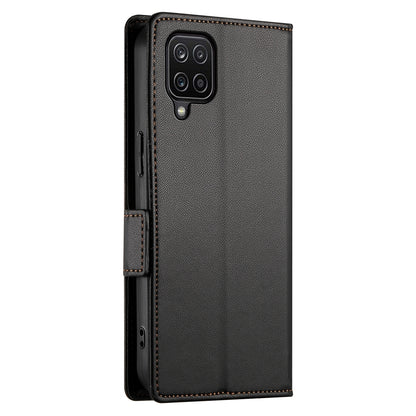 Samsung Galaxy A12 5G Wallet Case - Luxury Magnetic PU Leather Flip Cover with Card Slots, Stand & Shockproof Protection