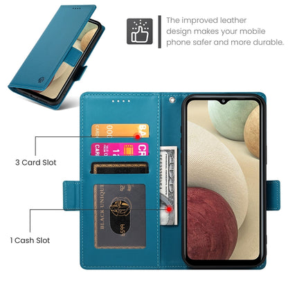 Samsung Galaxy A12 5G Wallet Case - Luxury Magnetic PU Leather Flip Cover with Card Slots, Stand & Shockproof Protection