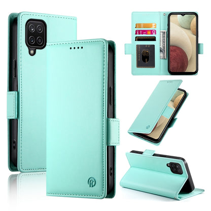 Samsung Galaxy A12 5G Wallet Case - Luxury Magnetic PU Leather Flip Cover with Card Slots, Stand & Shockproof Protection