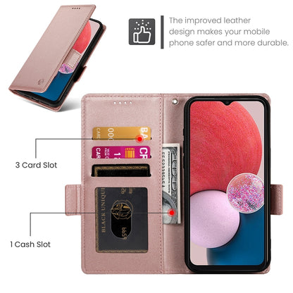 Samsung Galaxy A13 4G/5G Wallet Case - Luxury Magnetic PU Leather Flip Cover with Card Slots, Stand & Shockproof Protection