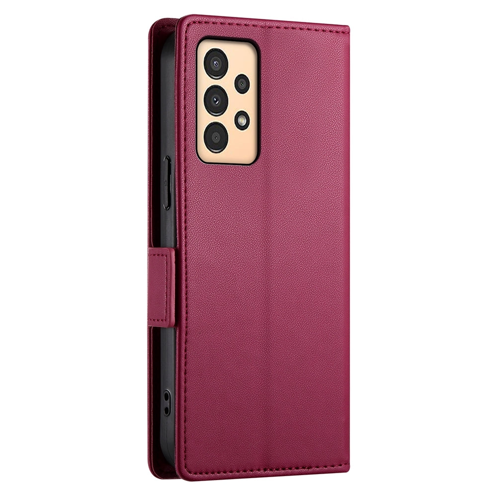 Samsung Galaxy A13 4G/5G Wallet Case - Luxury Magnetic PU Leather Flip Cover with Card Slots, Stand & Shockproof Protection