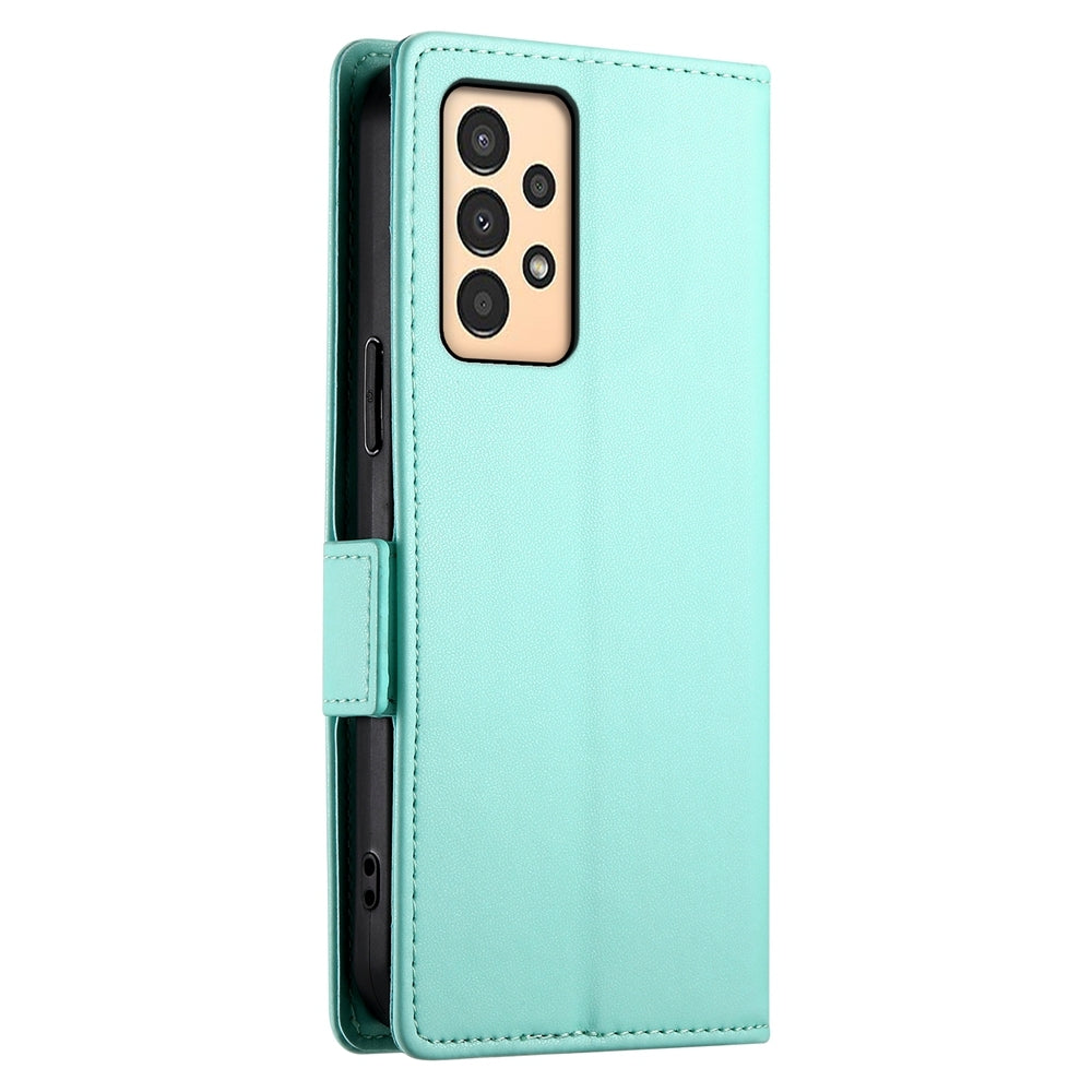Samsung Galaxy A04s Wallet Case - Luxury Magnetic PU Leather Flip Cover with Card Slots, Stand & Shockproof Protection