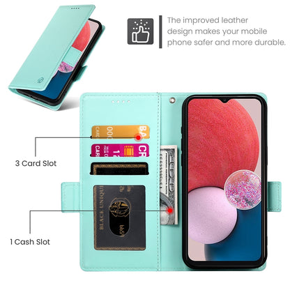 Samsung Galaxy A13 4G/5G Wallet Case - Luxury Magnetic PU Leather Flip Cover with Card Slots, Stand & Shockproof Protection