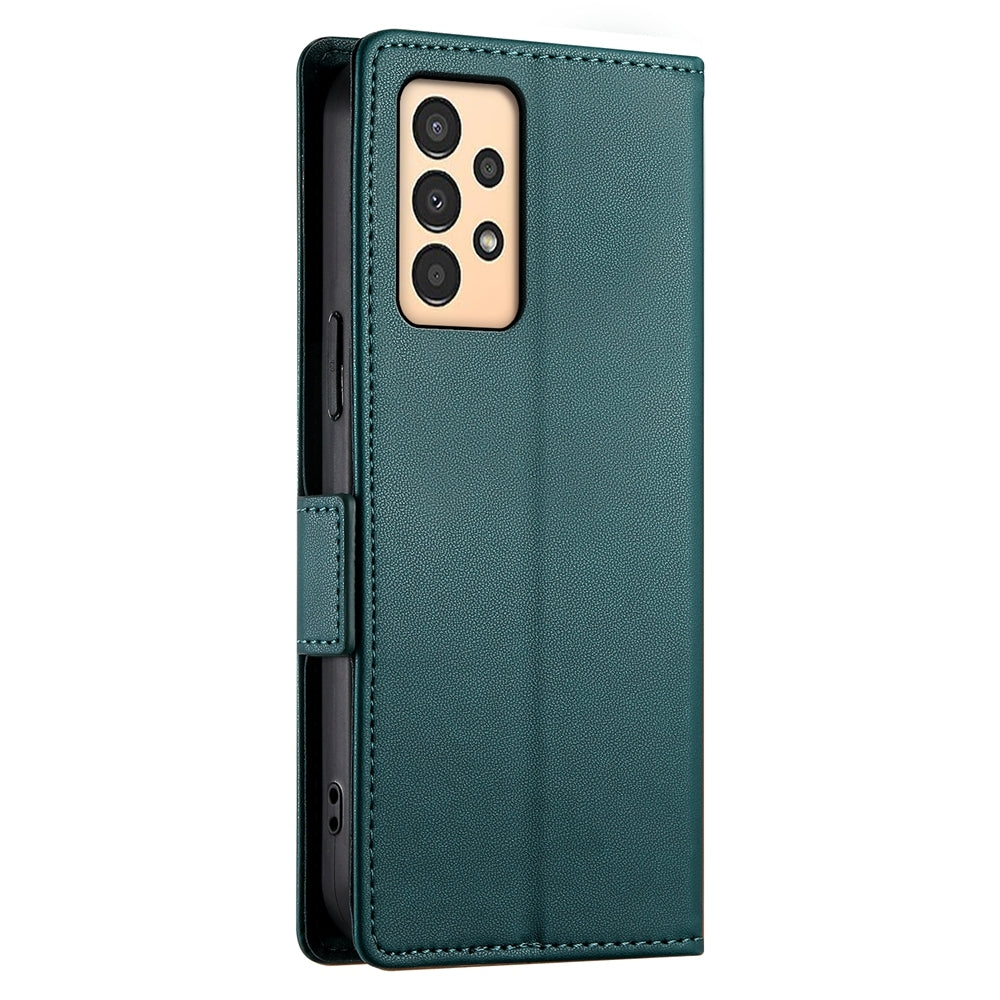 Samsung Galaxy A13 4G/5G Wallet Case - Luxury Magnetic PU Leather Flip Cover with Card Slots, Stand & Shockproof Protection