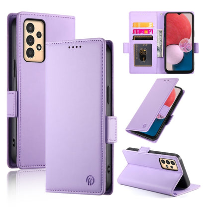 Samsung Galaxy A04s Wallet Case - Luxury Magnetic PU Leather Flip Cover with Card Slots, Stand & Shockproof Protection