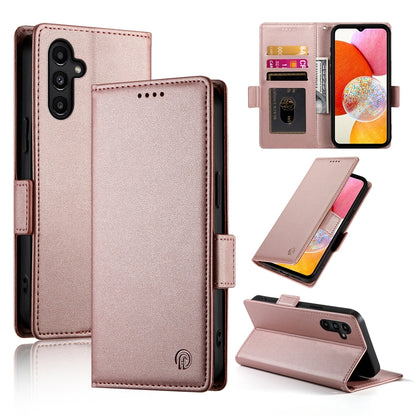 Samsung Galaxy A14 4G/5G Wallet Case - Luxury Magnetic PU Leather Flip Cover with Card Slots, Stand & Shockproof Protection