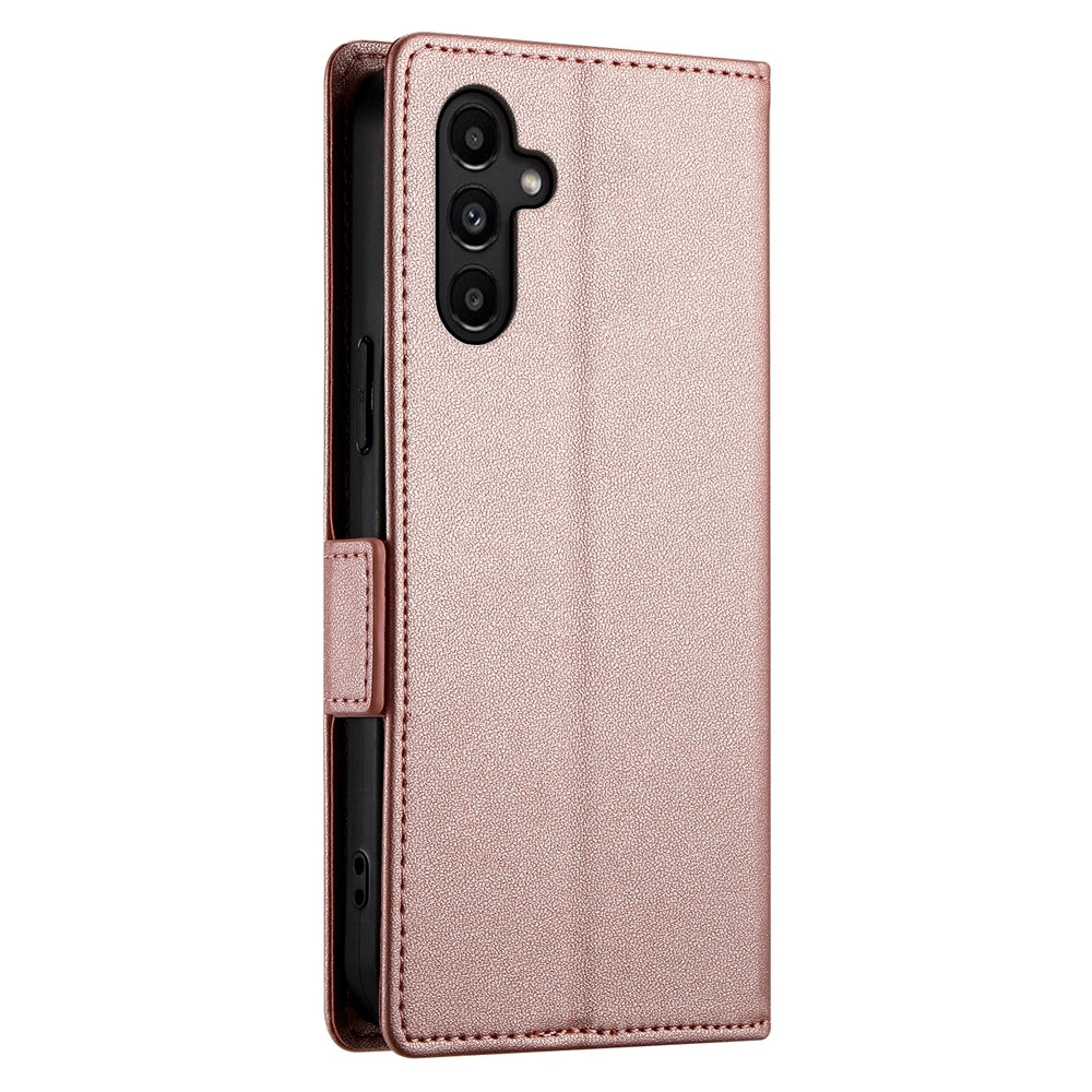 Samsung Galaxy A14 4G/5G Wallet Case - Luxury Magnetic PU Leather Flip Cover with Card Slots, Stand & Shockproof Protection
