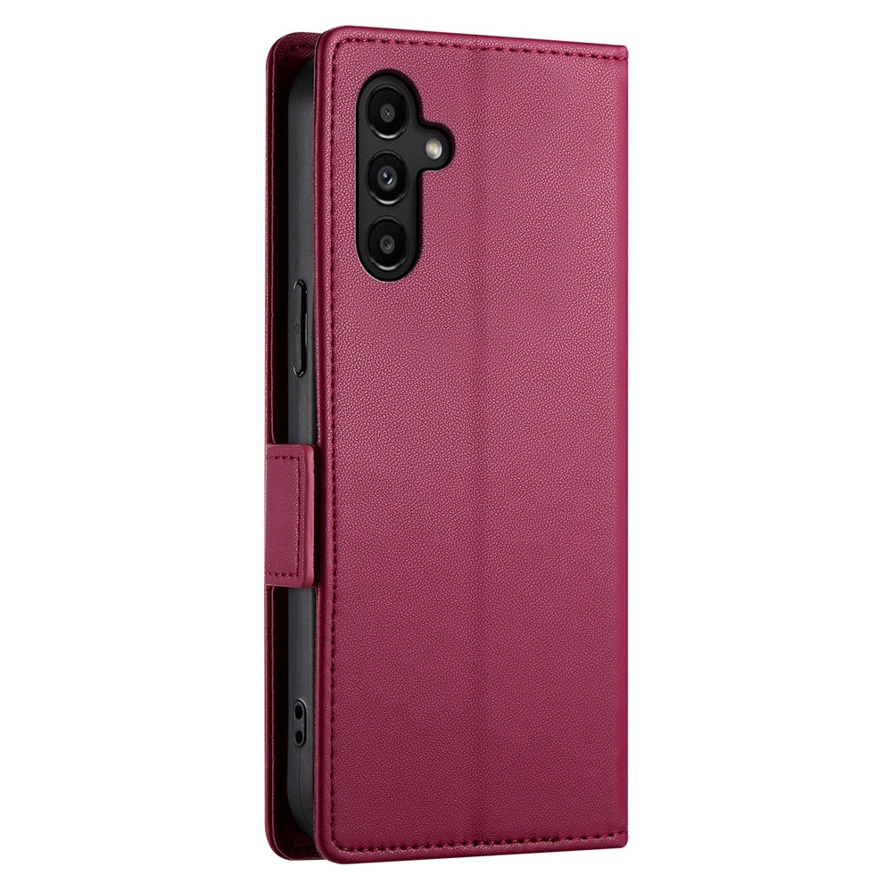 Samsung Galaxy A14 4G/5G Wallet Case - Luxury Magnetic PU Leather Flip Cover with Card Slots, Stand & Shockproof Protection