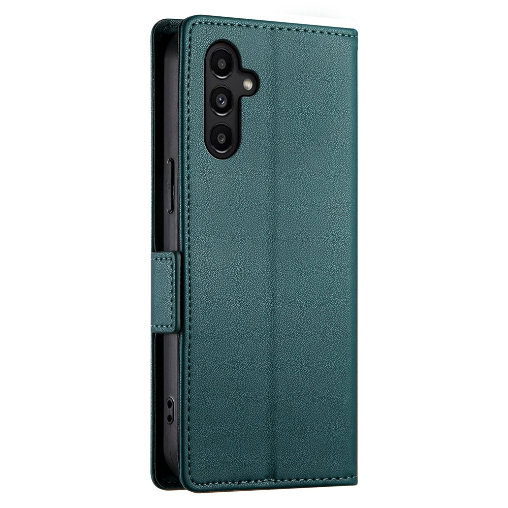 Samsung Galaxy A14 4G/5G Wallet Case - Luxury Magnetic PU Leather Flip Cover with Card Slots, Stand & Shockproof Protection