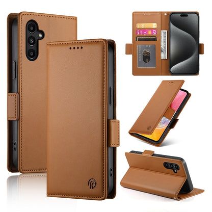 Samsung Galaxy A14 4G/5G Wallet Case - Luxury Magnetic PU Leather Flip Cover with Card Slots, Stand & Shockproof Protection
