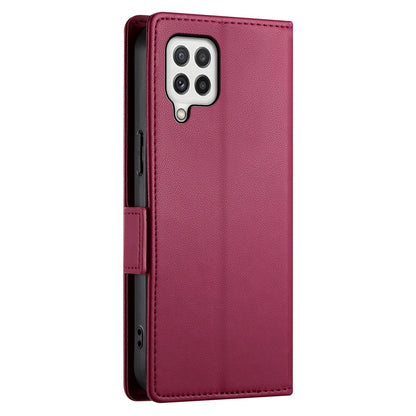 Samsung Galaxy A22 4G Wallet Case - Luxury Magnetic PU Leather Flip Cover with Card Slots, Stand & Shockproof Protection