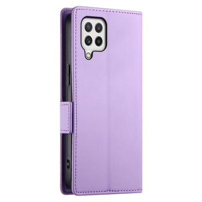 Samsung Galaxy A22 4G Wallet Case - Luxury Magnetic PU Leather Flip Cover with Card Slots, Stand & Shockproof Protection