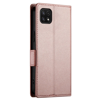 Samsung Galaxy A22 5G Wallet Case - Luxury Magnetic PU Leather Flip Cover with Card Slots, Stand & Shockproof Protection