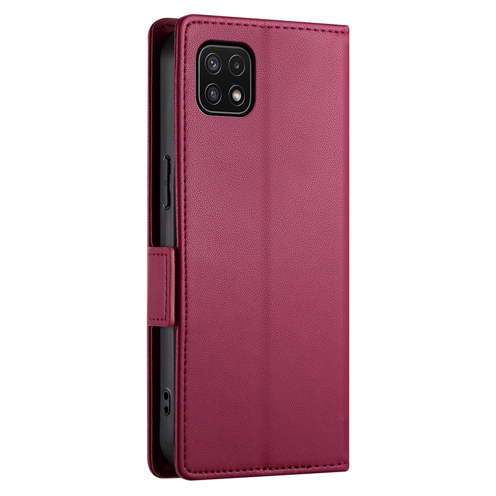 Samsung Galaxy F42 5G Wallet Case - Luxury Magnetic PU Leather Flip Cover with Card Slots, Stand & Shockproof Protection