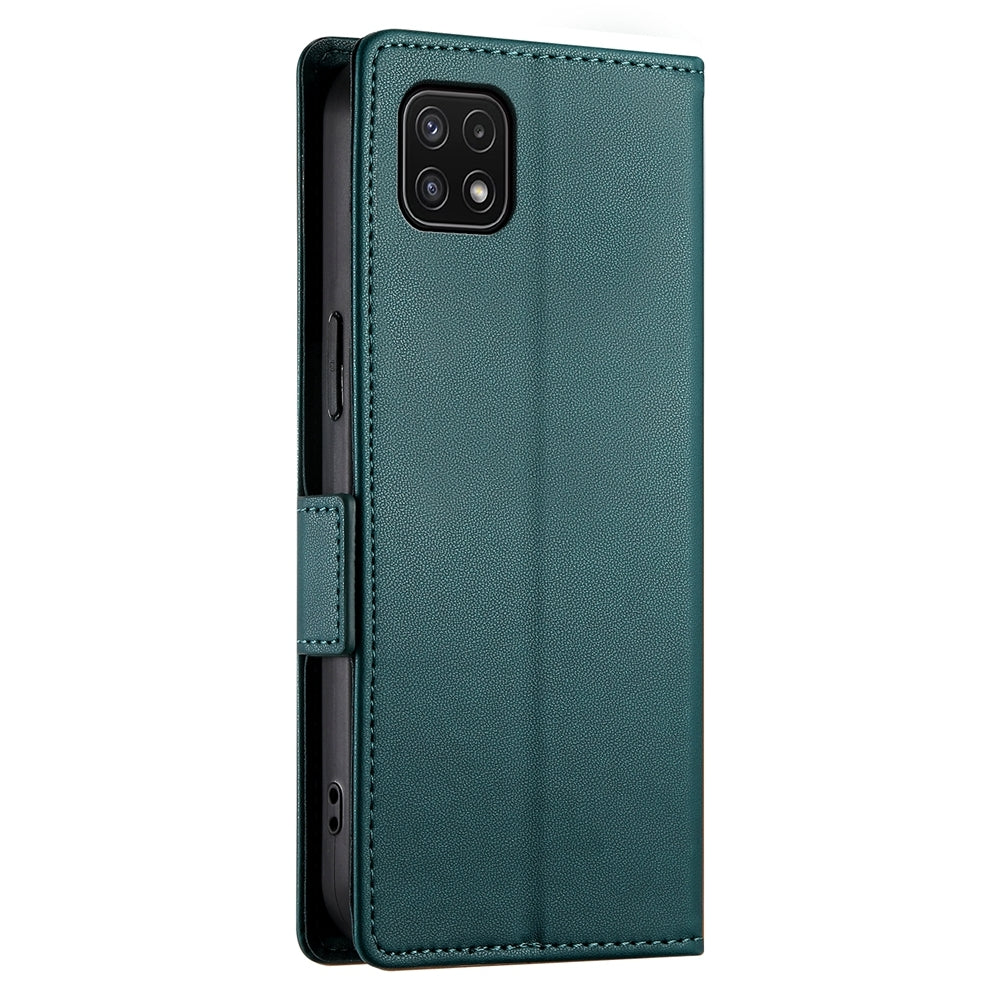 Samsung Galaxy F42 5G Wallet Case - Luxury Magnetic PU Leather Flip Cover with Card Slots, Stand & Shockproof Protection